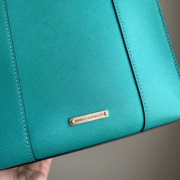 Rebecca Minkoff Mini M.A.B Tote, Green - Picture 4 of 13